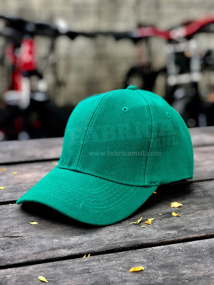 Plain Green Cap